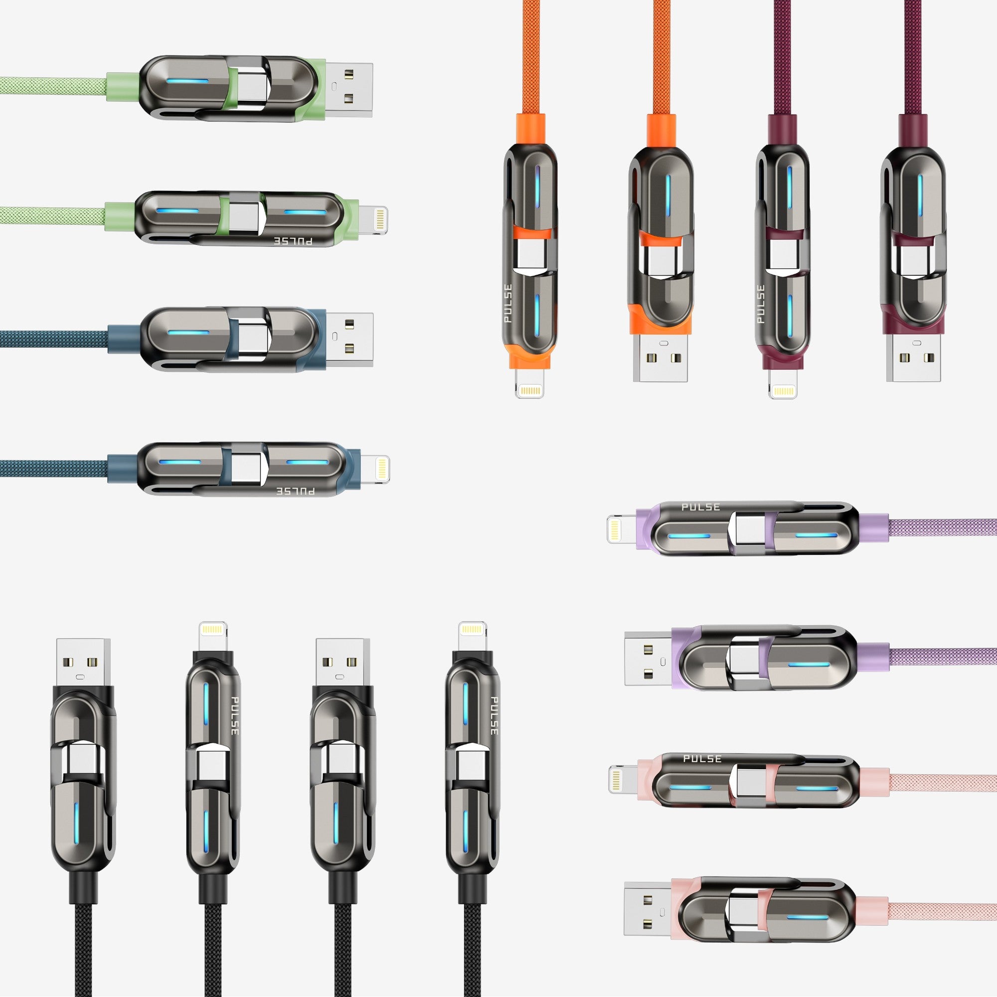 Super Pack - 4-in-1 Fast Charging Cable (240W)