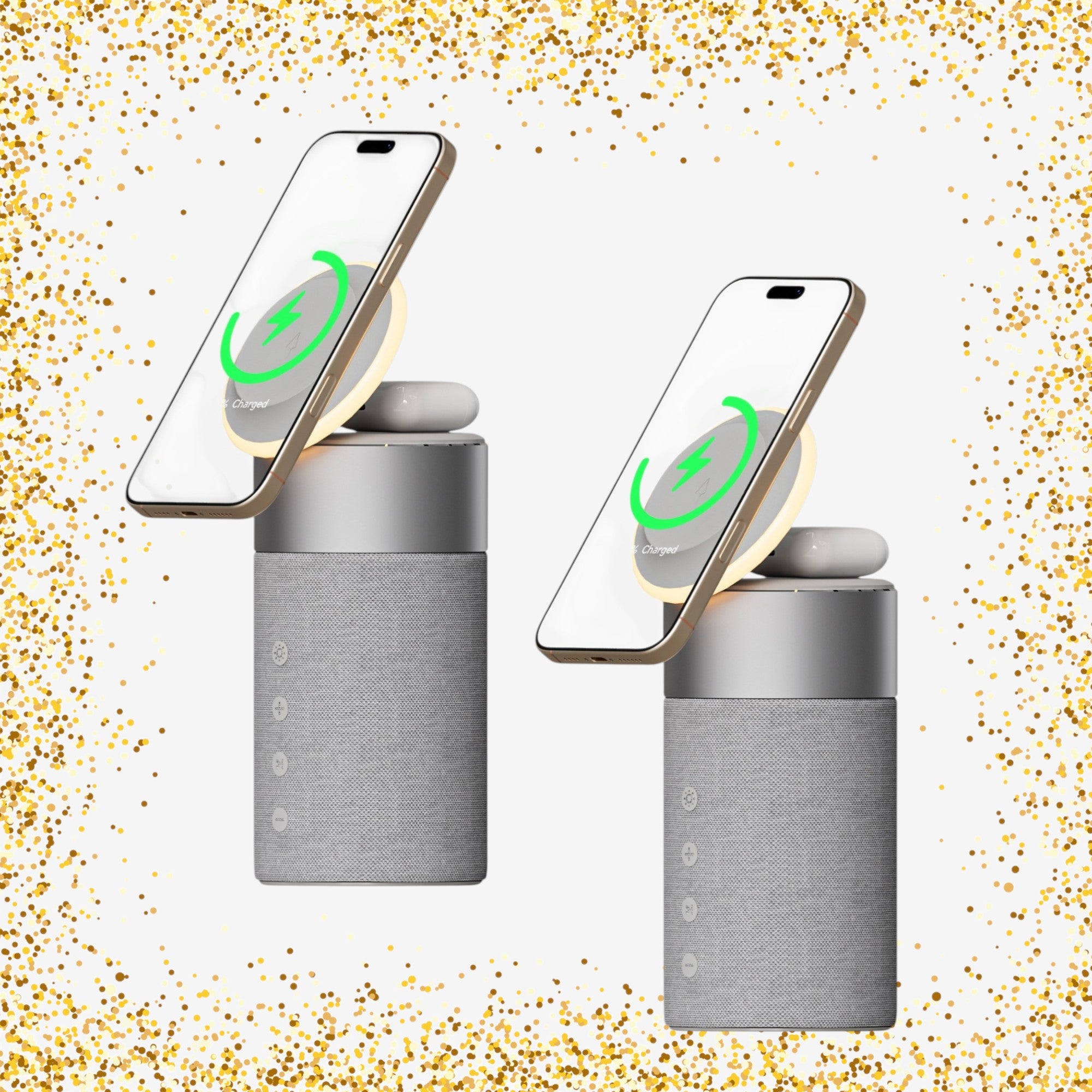 Duo Pack - Halo Bluetooth Charging Speakers