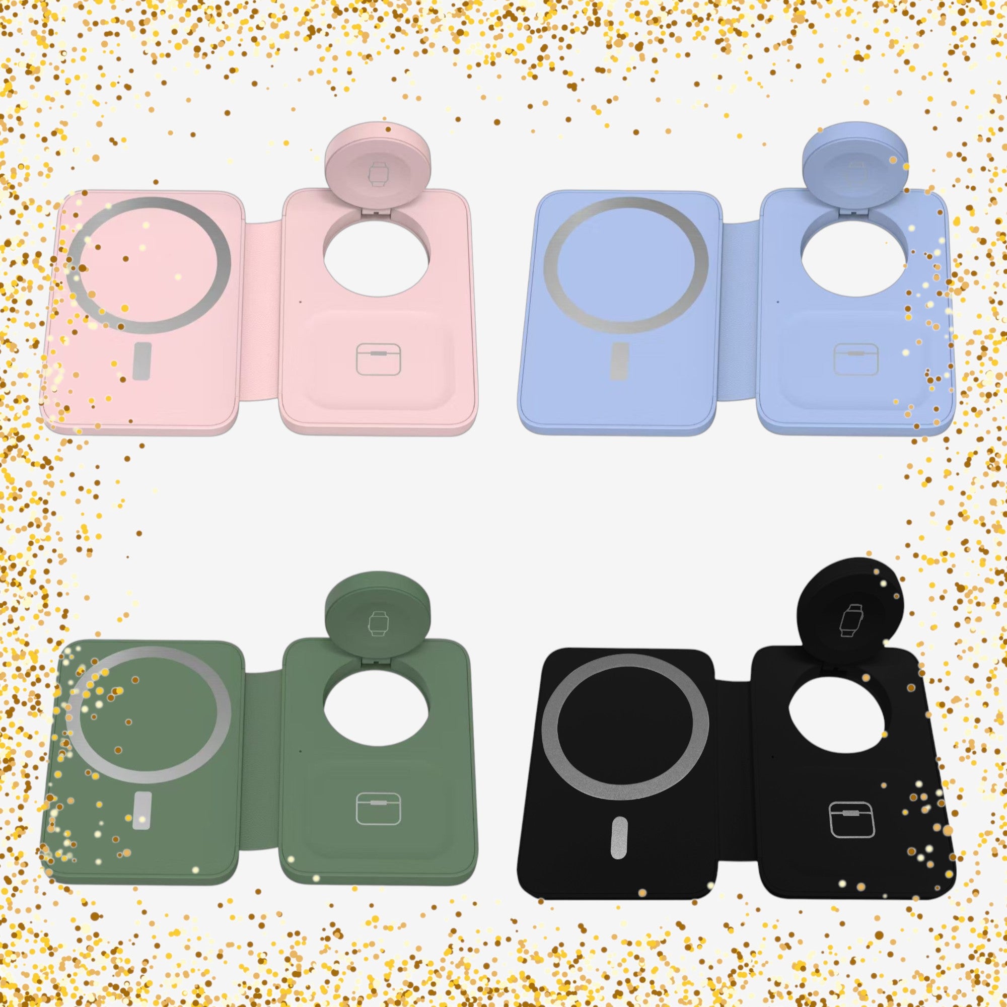 Family Pack - Apollo 3-in-1 Apple Chargers