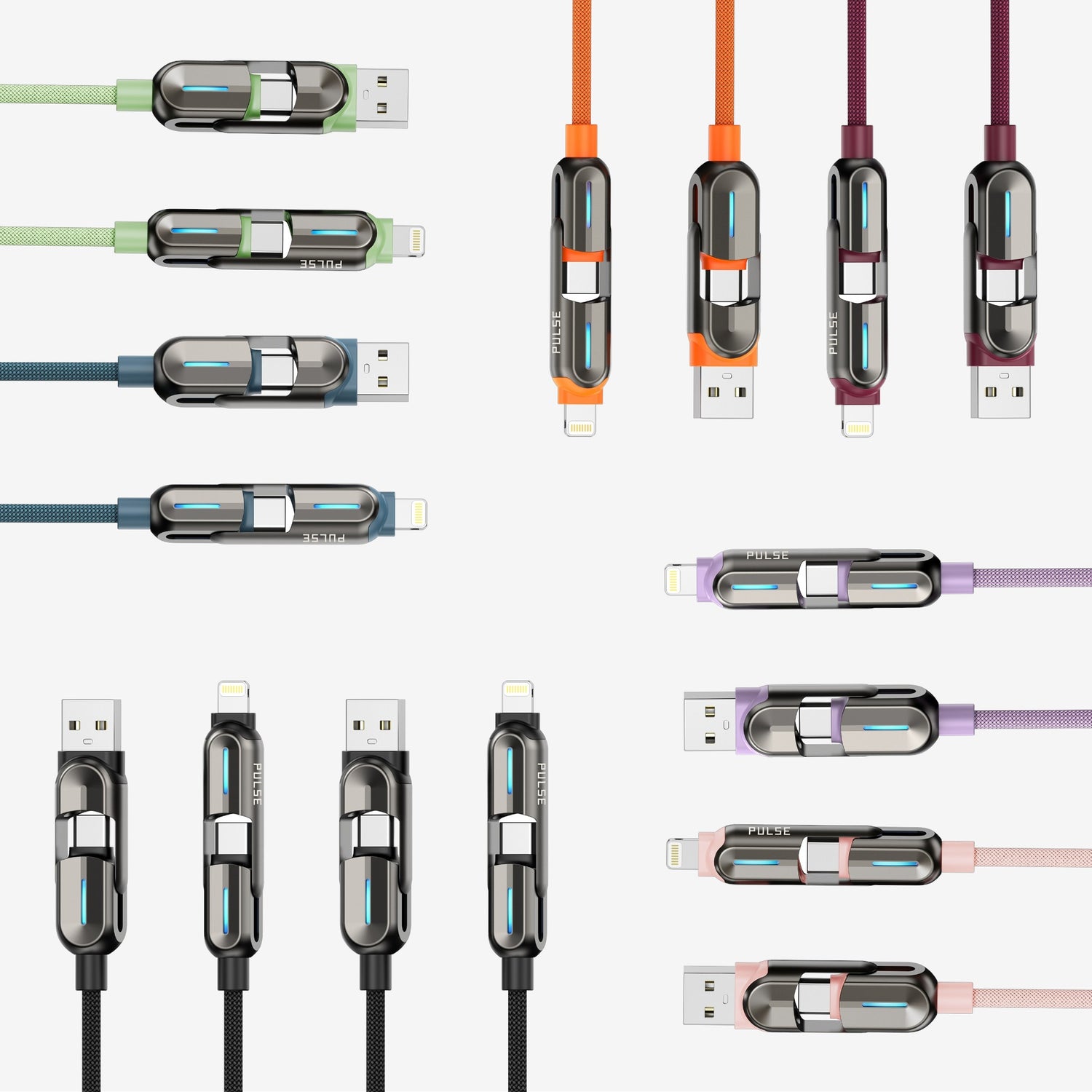 Super Pack - 4-in-1 Fast Charging Cable (240W)