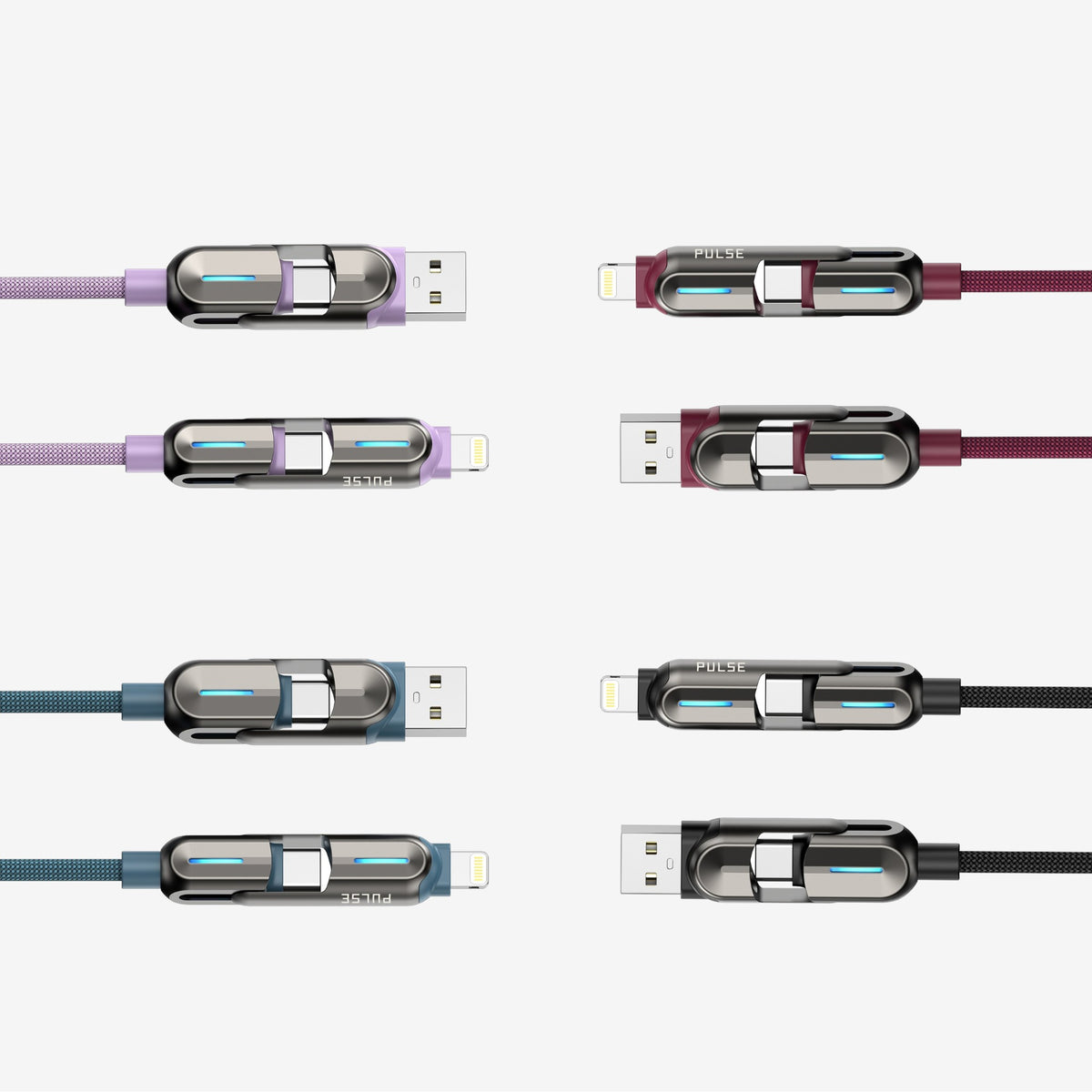 Family Pack - 4-in-1 Fast Charging Cable (240W)
