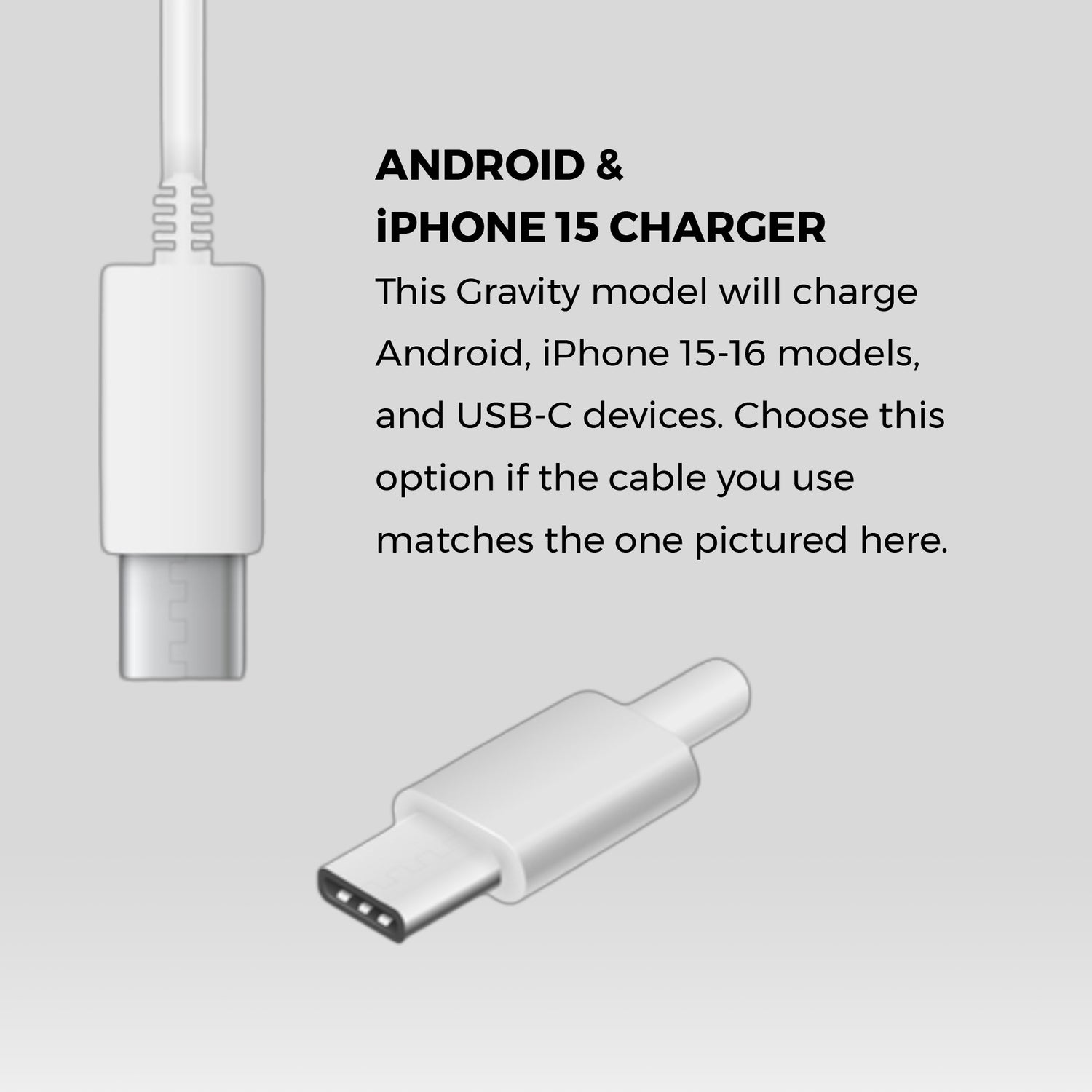 Duo Pack Gravity Portable Chargers Portable iPhone 15 Android