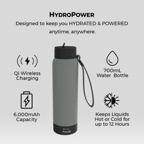 HydroPower Insulated Wireless Charging Bottle | Pulse Charge
