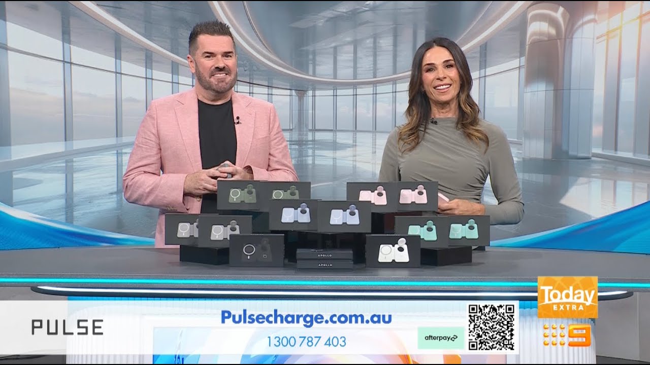 Load video: The Morning Show Featuring Pulse Charge Apollo 3-in-1